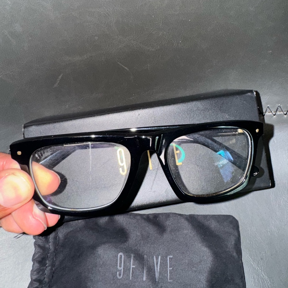 9FIVE, Glasses, black